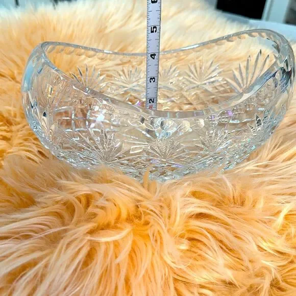 Crystal Decorative Bowl Home Decor NEW! - Picture 8 of 8